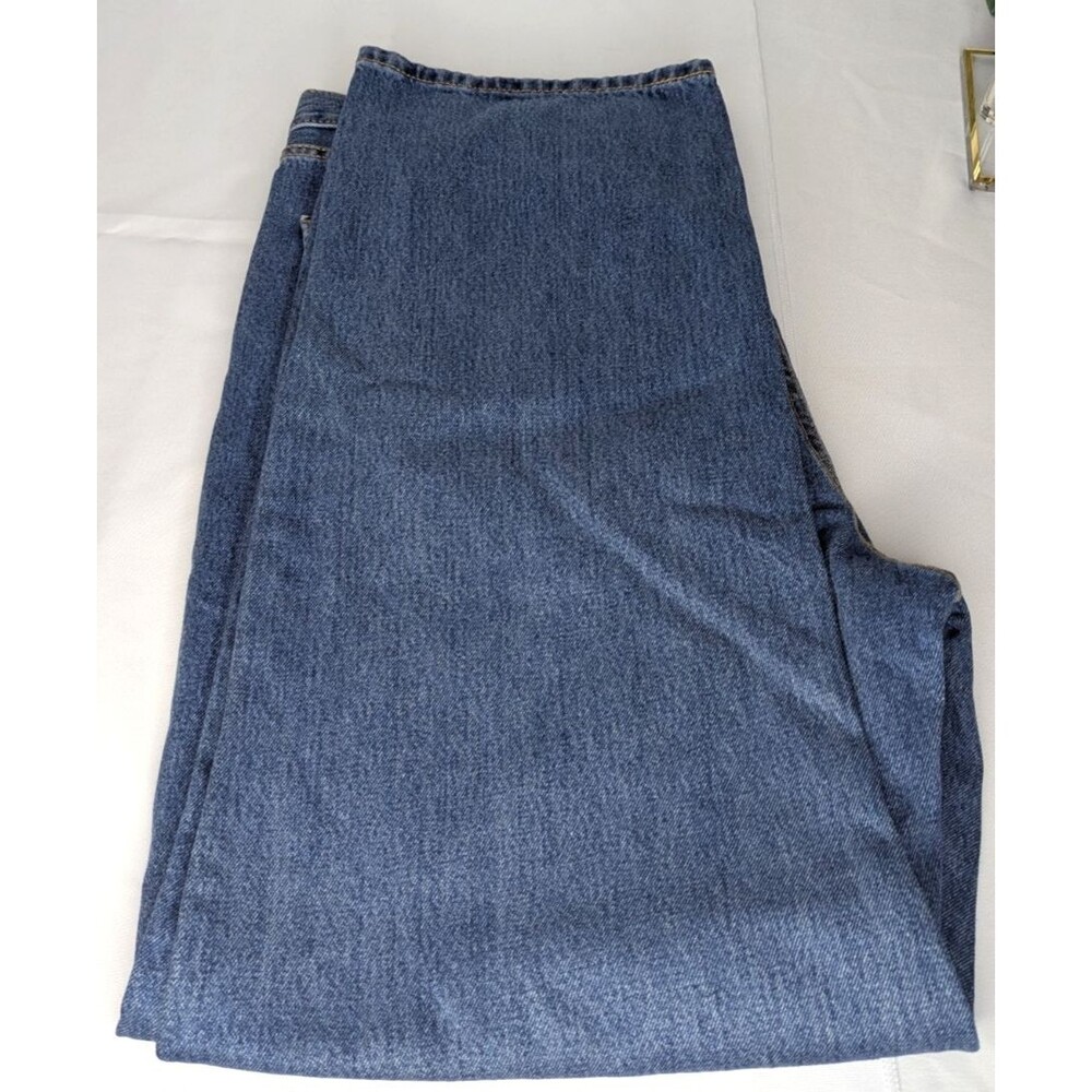 Levis 550 Mens Blue Jeans Relaxed Fit Tapered Leg Size 40 x 32 Dark Wash NWT - Picture 4 of 5